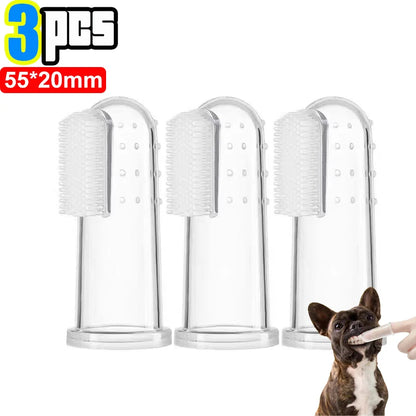 Soft Pet Finger Cuff Toothbrushes