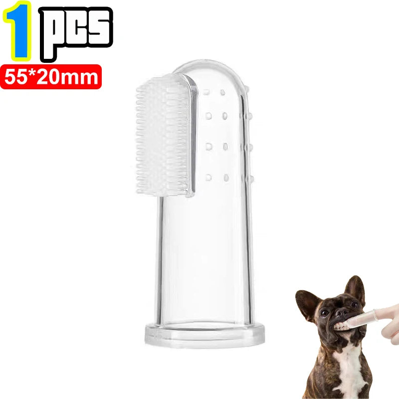 Soft Pet Finger Cuff Toothbrushes