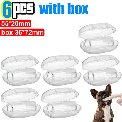 Soft Pet Finger Cuff Toothbrushes