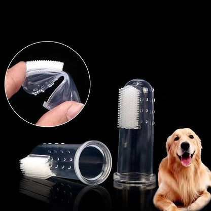 Soft Pet Finger Cuff Toothbrushes