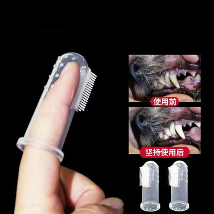 Soft Pet Finger Cuff Toothbrushes
