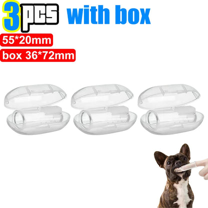 Soft Pet Finger Cuff Toothbrushes