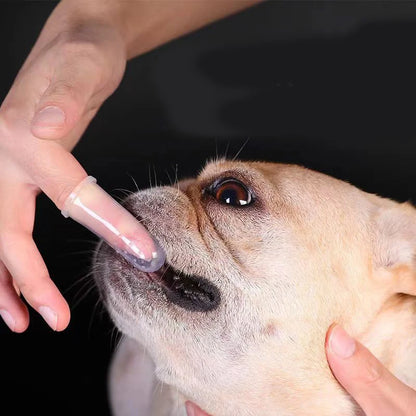 Soft Pet Finger Cuff Toothbrushes